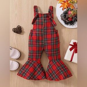 2-3 T Christmas bell bottoms outfit
